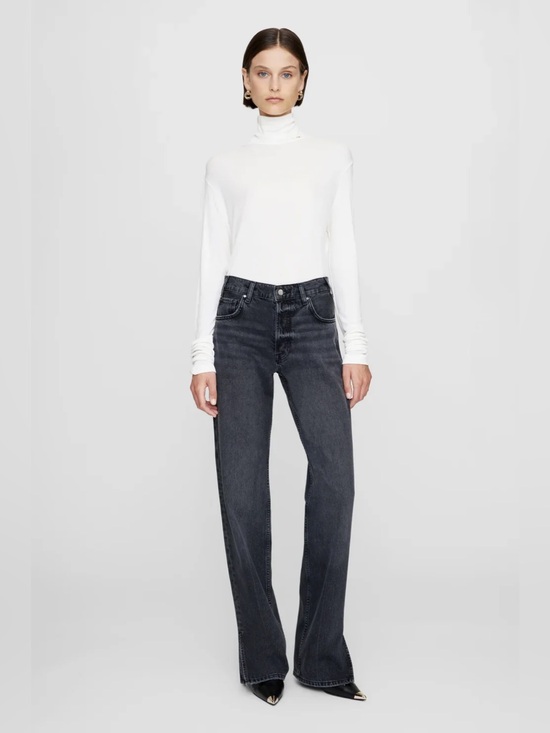 Denim - Anine Bing Roy Jean Shadow Gray